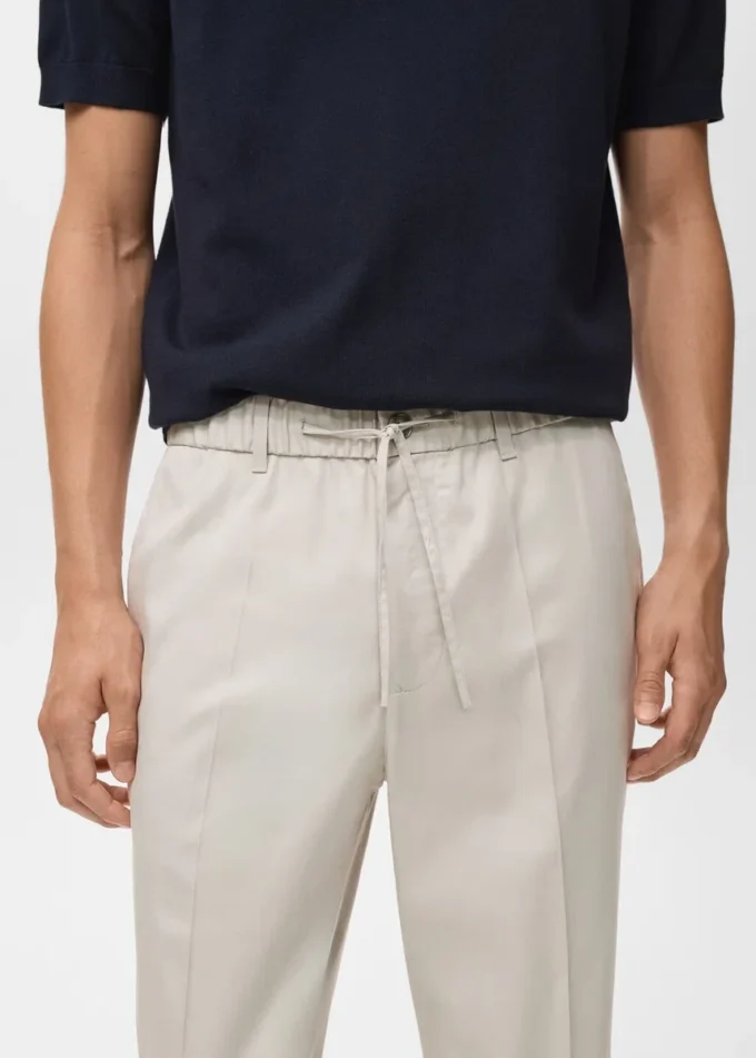 Lyocellové bavlněné joggingové kalhoty Lyocellové bavlněné joggingové kalhoty