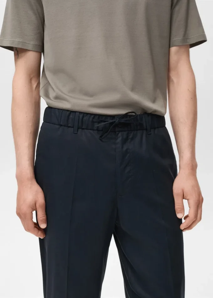 Lyocellové bavlněné joggingové kalhoty Lyocellové bavlněné joggingové kalhoty