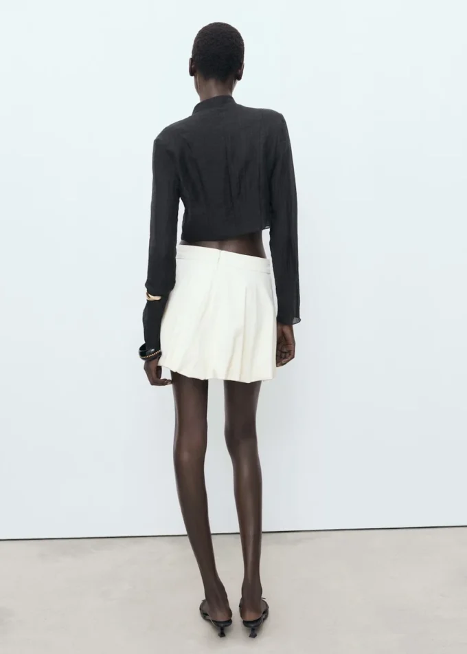 Lyocellová blůza s knoflíky Lyocellová blůza s knoflíky