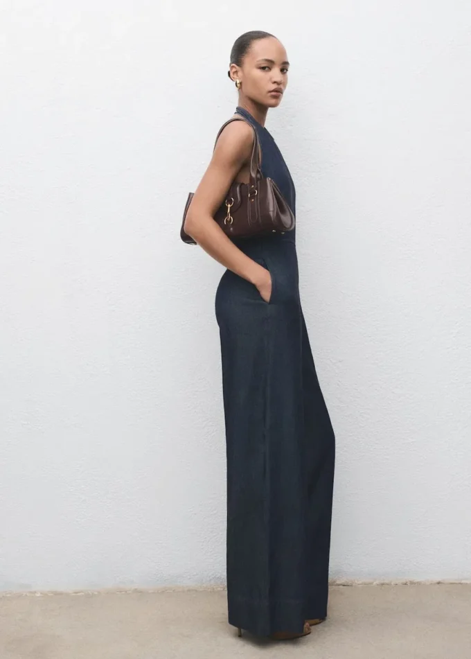 Lyocellový denimový overal Lyocellový denimový overal