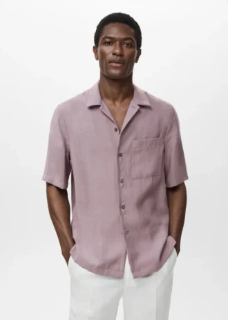 Lyocellová košile s kapsou Lyocellová košile s kapsou