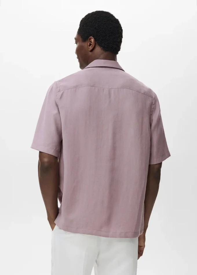 Lyocellová košile s kapsou