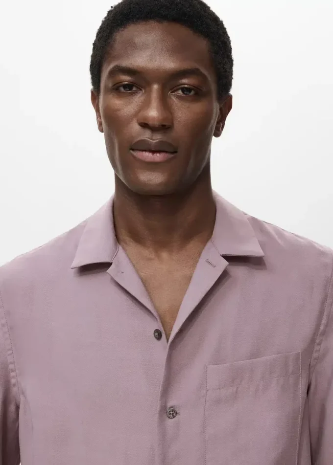 Lyocellová košile s kapsou