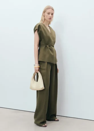 Lyocellový zavinovací top Lyocellový zavinovací top