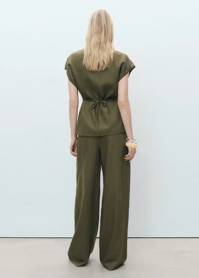 Lyocellový zavinovací top Lyocellový zavinovací top