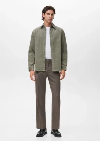 Manšestrová bavlněná košile Manšestrová bavlněná košile