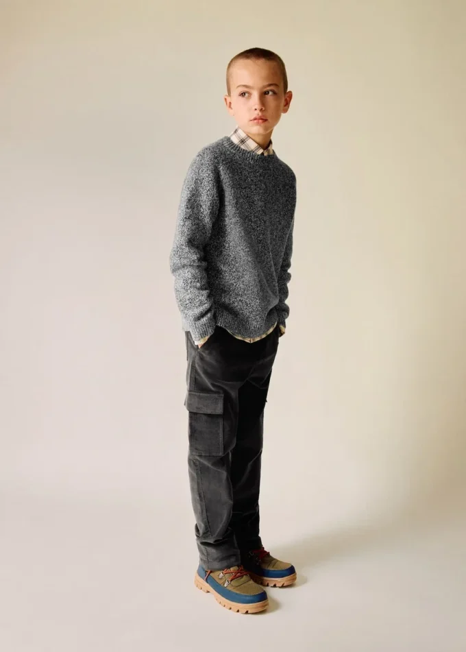 Manšestrové cargo kalhoty Manšestrové cargo kalhoty