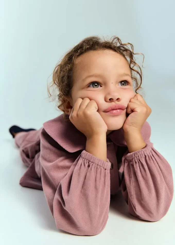 Manšestrová halenka s dětským límečkem Manšestrová halenka s dětským límečkem