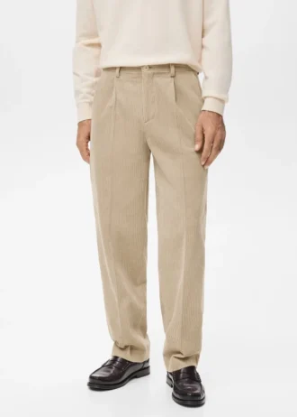 Manšestrové kalhoty s regular střihem Manšestrové kalhoty s regular střihem