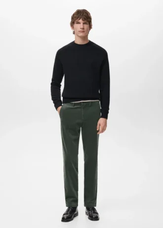 Manšestrové kalhoty slim fit Manšestrové kalhoty slim fit