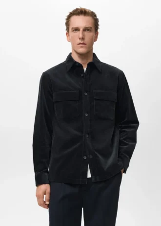 Manšestrová košile s kapsami Manšestrová košile s kapsami