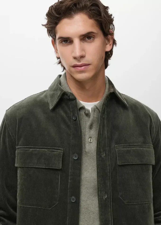 Manšestrová košile s kapsami Manšestrová košile s kapsami