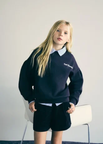 Manšestrové šortky s knoflíky