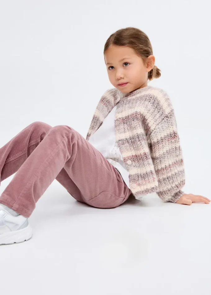 Manšestrové rovné kalhoty Manšestrové rovné kalhoty