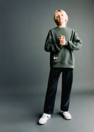 Manšestrové rovné kalhoty