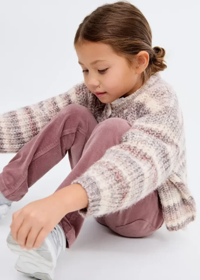 Manšestrové rovné kalhoty Manšestrové rovné kalhoty