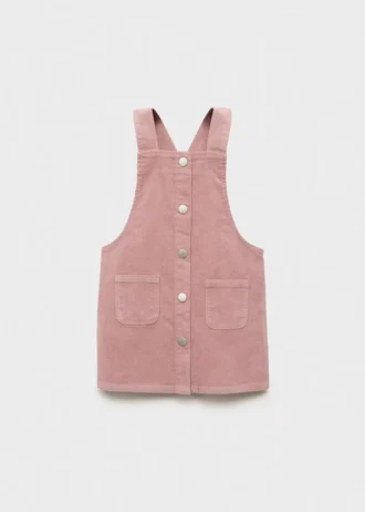 Manšestrová zástěra s kapsami