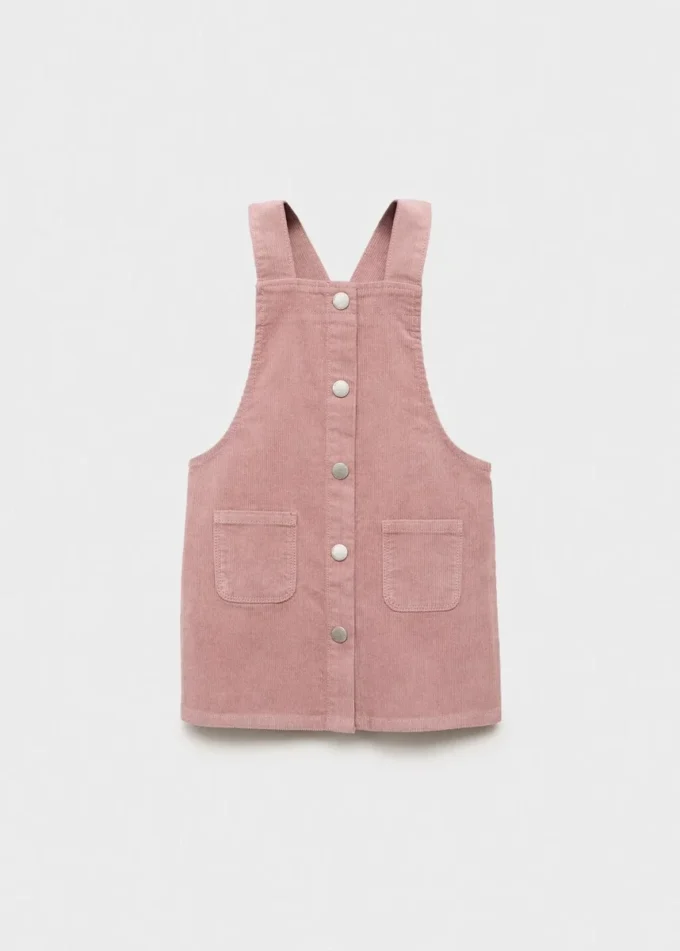 Manšestrová zástěra s kapsami Manšestrová zástěra s kapsami