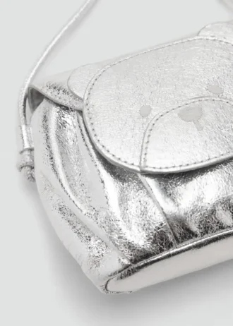 Metalická taška s medvídkem