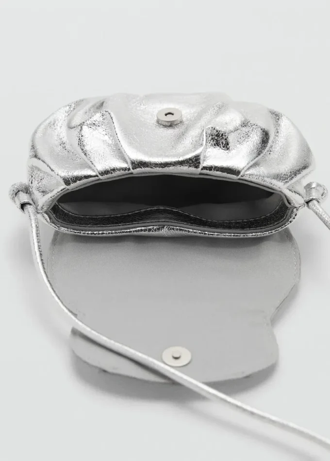 Metalická taška s medvídkem Metalická taška s medvídkem