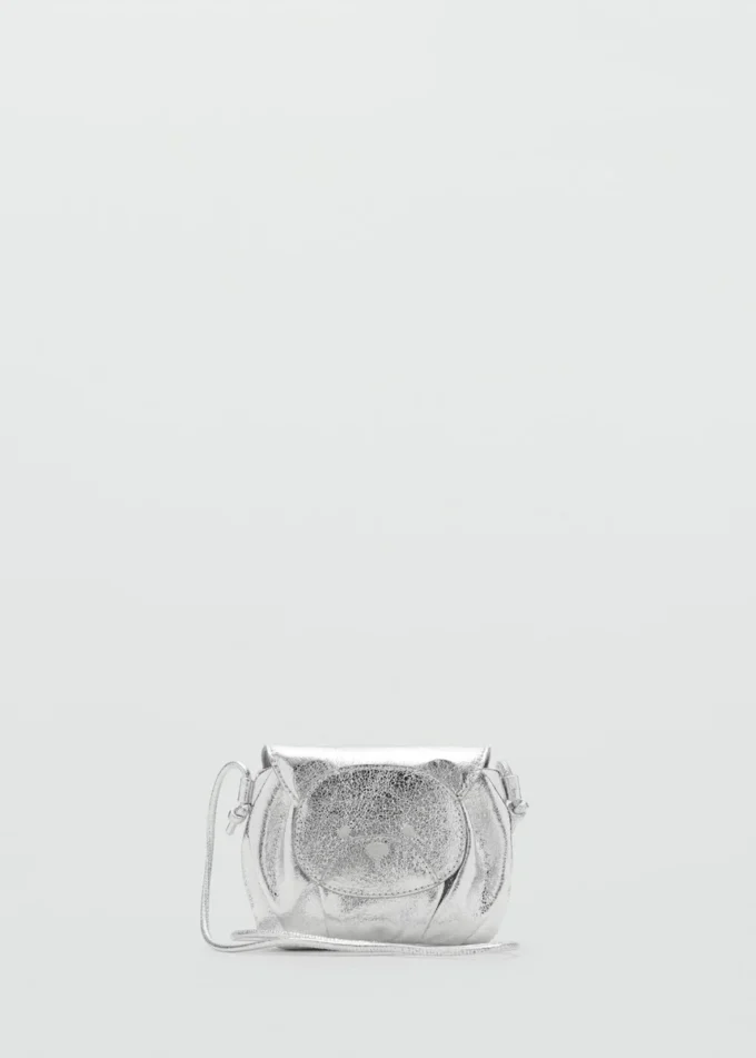 Metalická taška s medvídkem Metalická taška s medvídkem