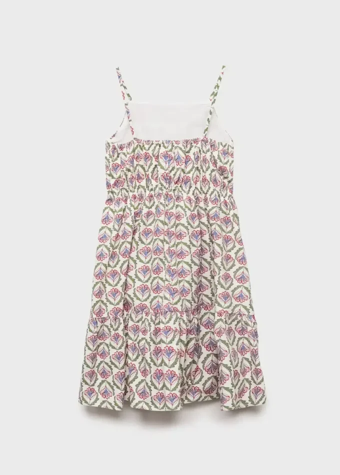 Midi šaty s potiskem