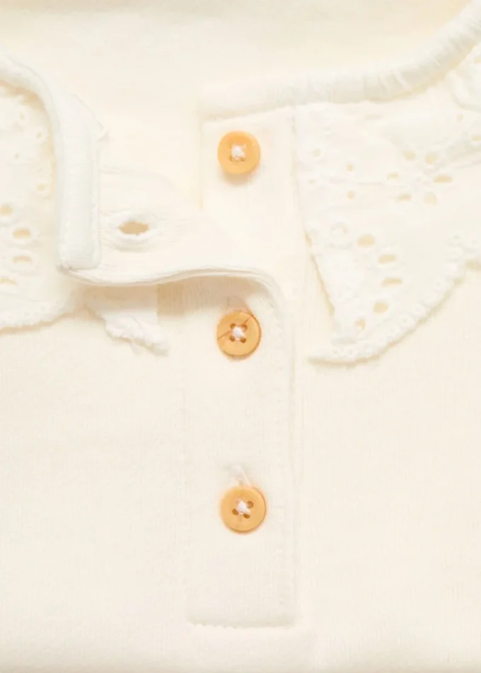 Mikina s babydoll výstřihem