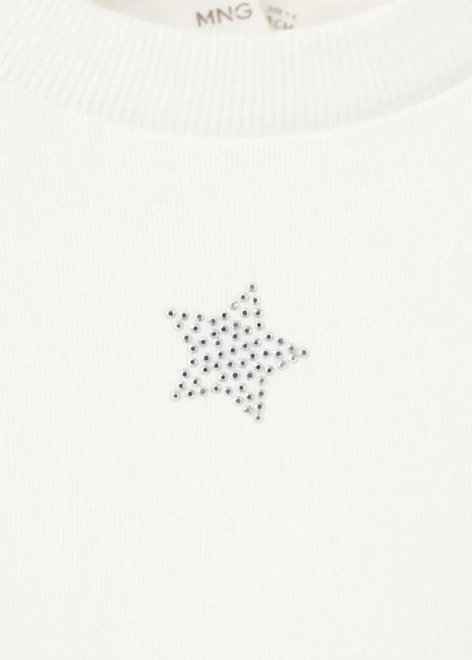 Mikina s hvězdami z umělých diamantů Mikina s hvězdami z umělých diamantů