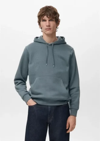 Mikina s kapucí a regular střihem