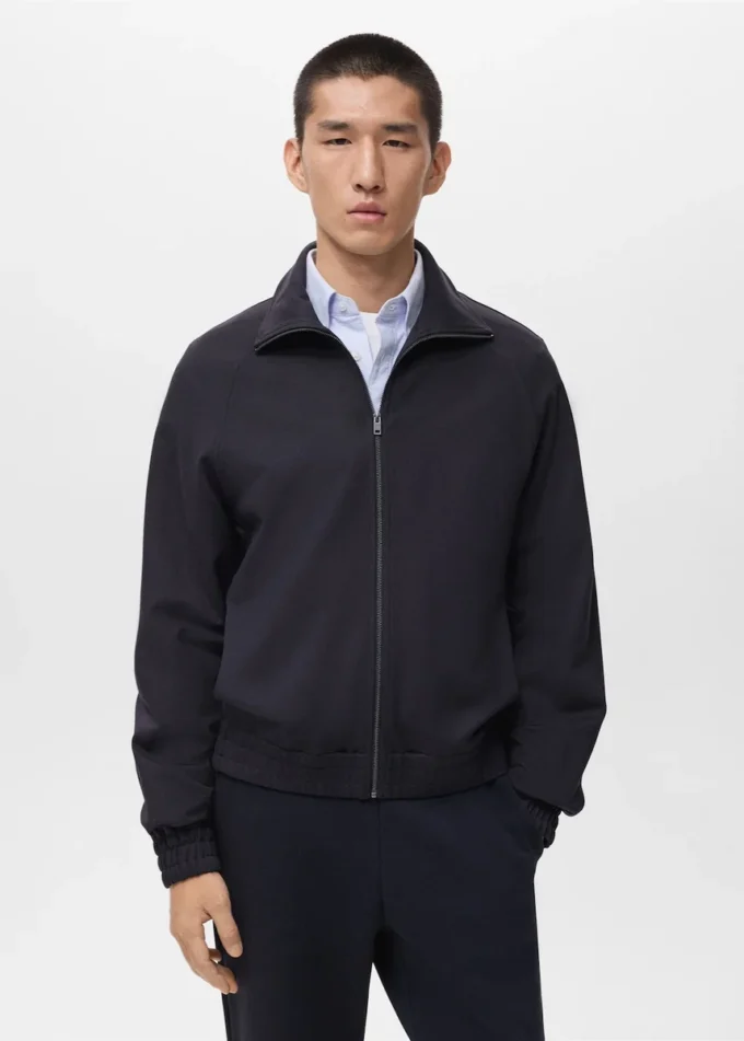 Mikina s kapucí a zipem, regular fit Mikina s kapucí a zipem, regular fit