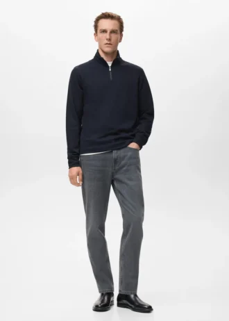 Mikina s kapucí a zipem, regular fit Mikina s kapucí a zipem, regular fit