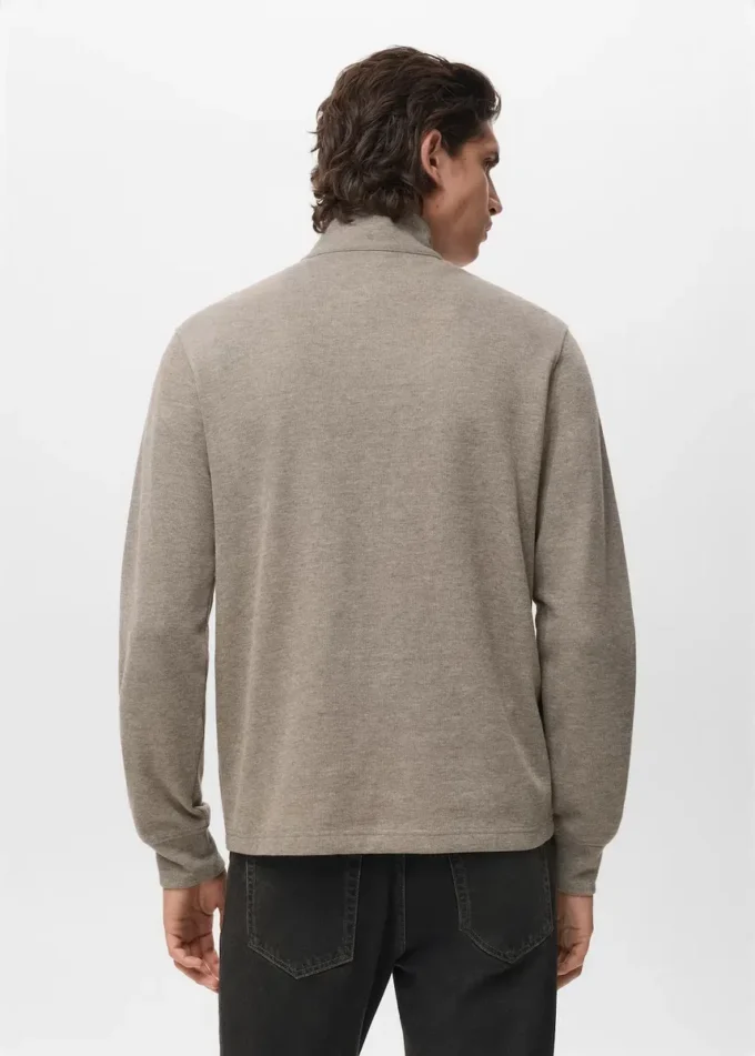 Mikina s kapucí a zipem, regular fit Mikina s kapucí a zipem, regular fit