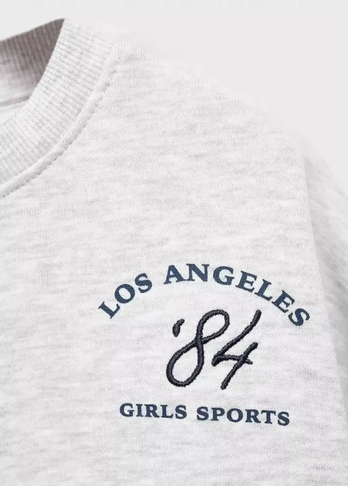 Mikina s košilovým lemem Mikina s košilovým lemem