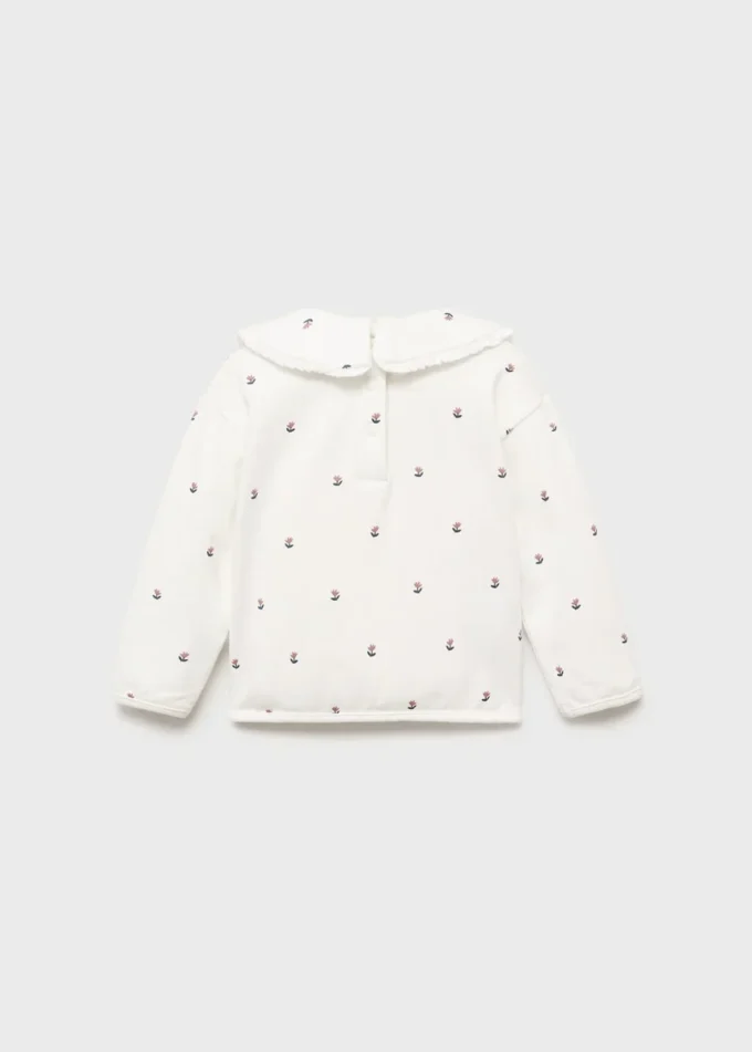 Mikina s květinovým potiskem Mikina s květinovým potiskem