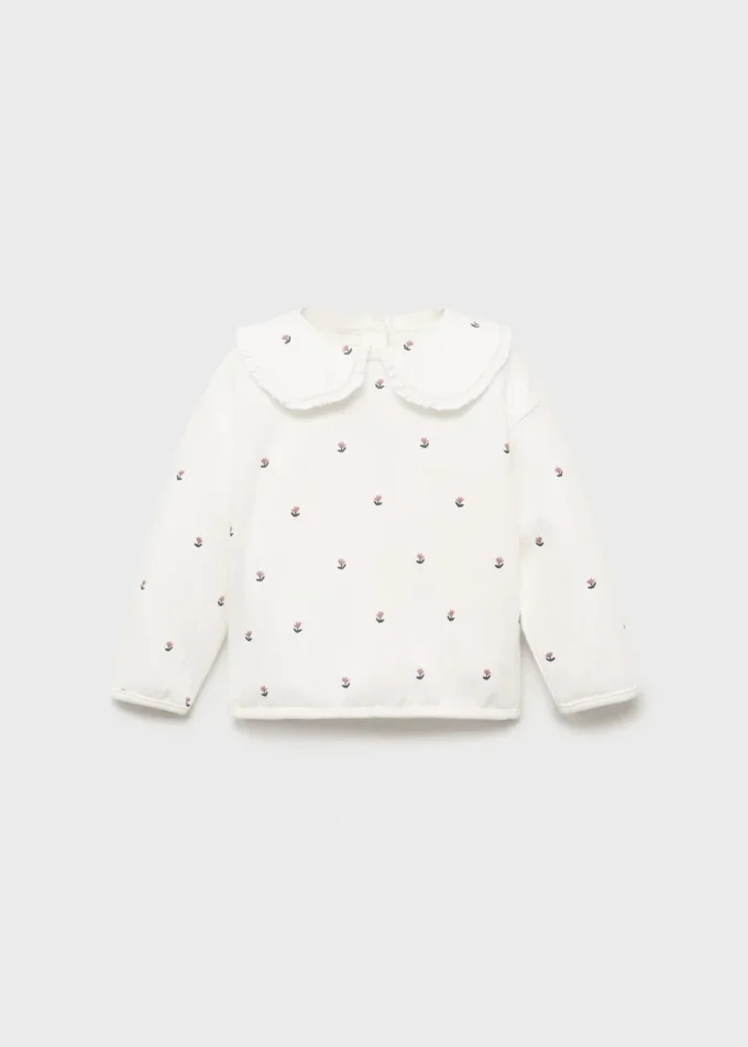 Mikina s květinovým potiskem Mikina s květinovým potiskem