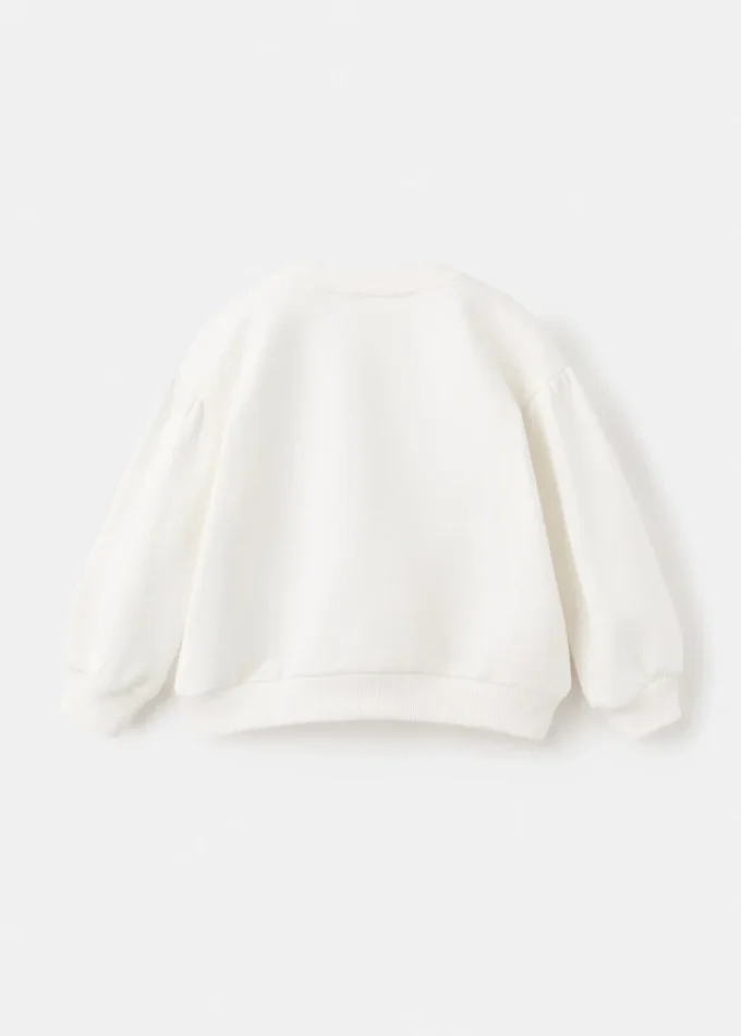 Mikina s květinovou výšivkou Mikina s květinovou výšivkou