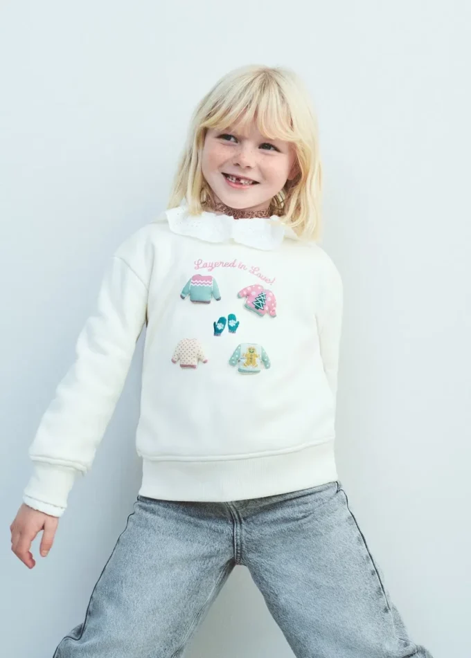 Mikina s nášivkou Mikina s nášivkou