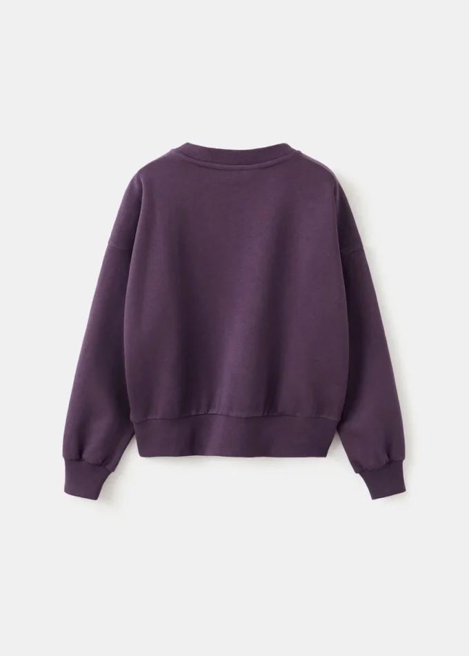 Mikina s potiskem a výšivkou Mikina s potiskem a výšivkou