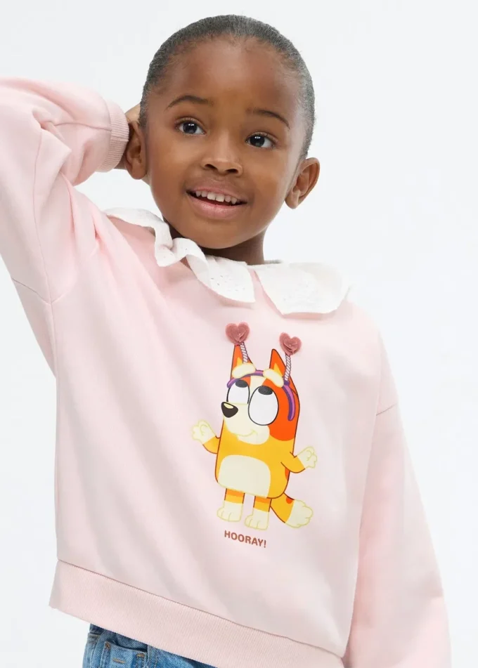 Mikina s potiskem Bluey Mikina s potiskem Bluey