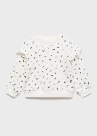 Mikina s volánkovým detailem