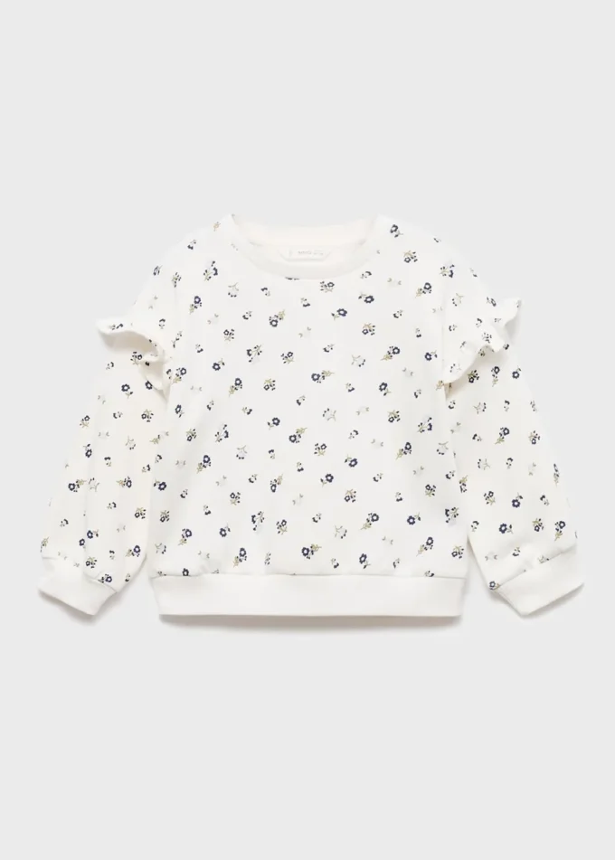 Mikina s volánkovým detailem Mikina s volánkovým detailem