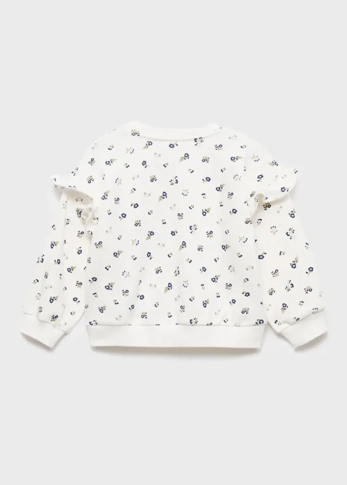 Mikina s volánkovým detailem Mikina s volánkovým detailem