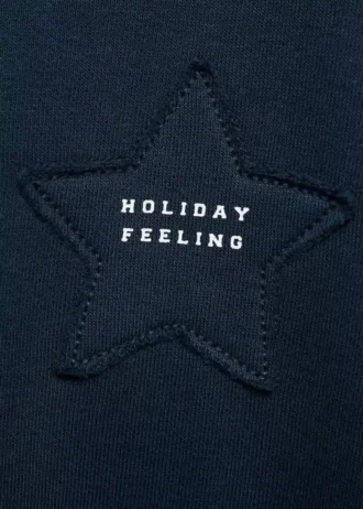 Mikina s vyšívanou hvězdou Mikina s vyšívanou hvězdou