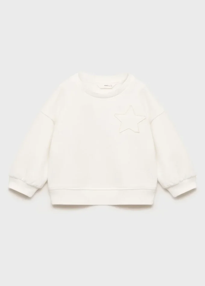 Mikina s vyšívanou hvězdou Mikina s vyšívanou hvězdou