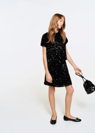 Mini kabelka s flitry Mini kabelka s flitry