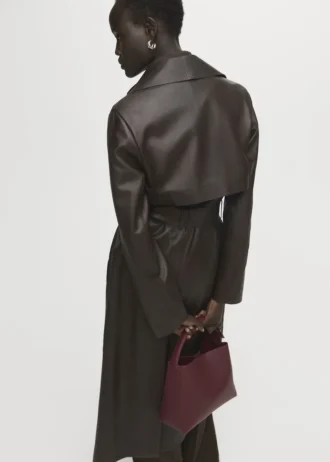 Mini nákupní taška s přezkou