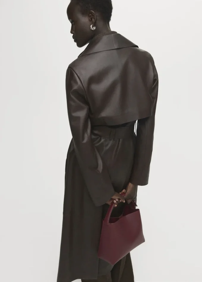 Mini nákupní taška s přezkou Mini nákupní taška s přezkou