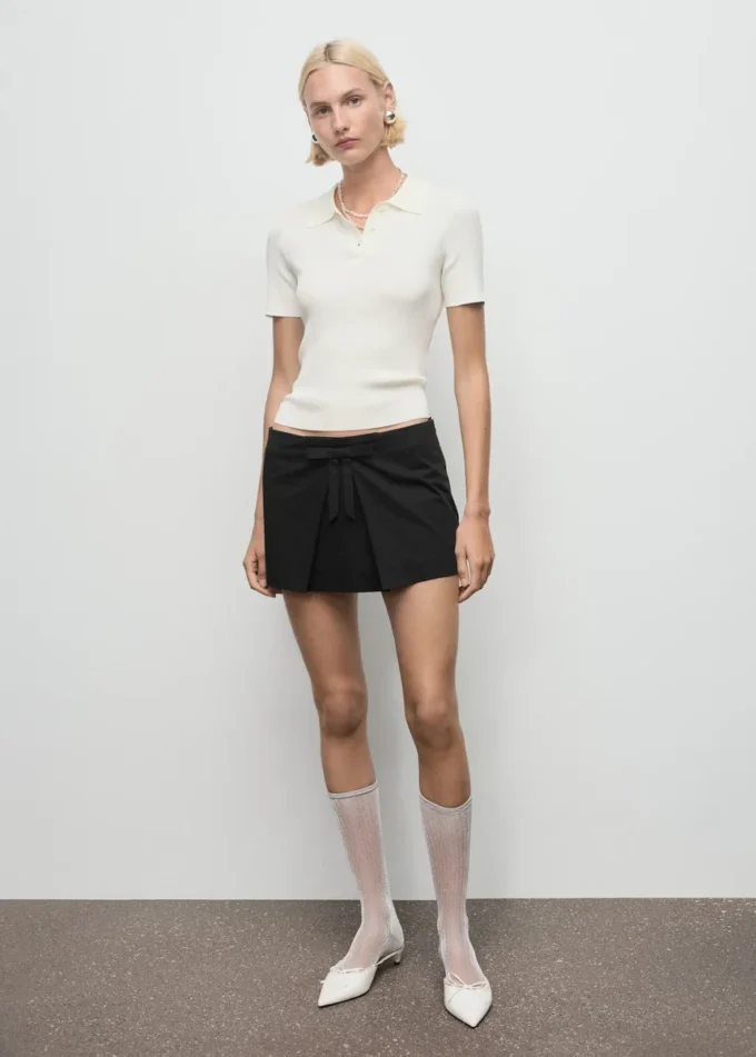 Mini sukně s mašlí Mini sukně s mašlí