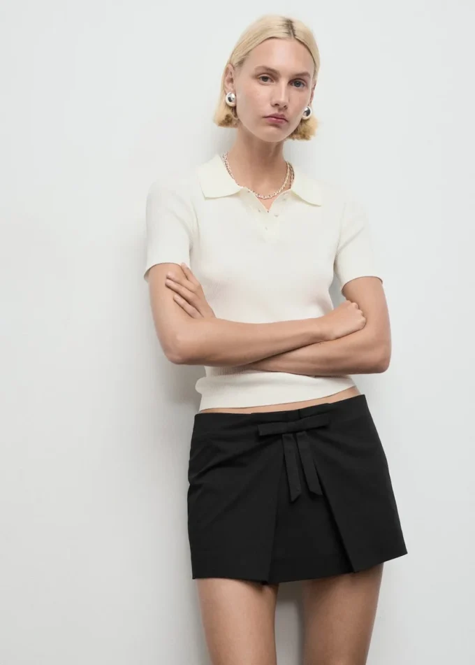 Mini sukně s mašlí Mini sukně s mašlí