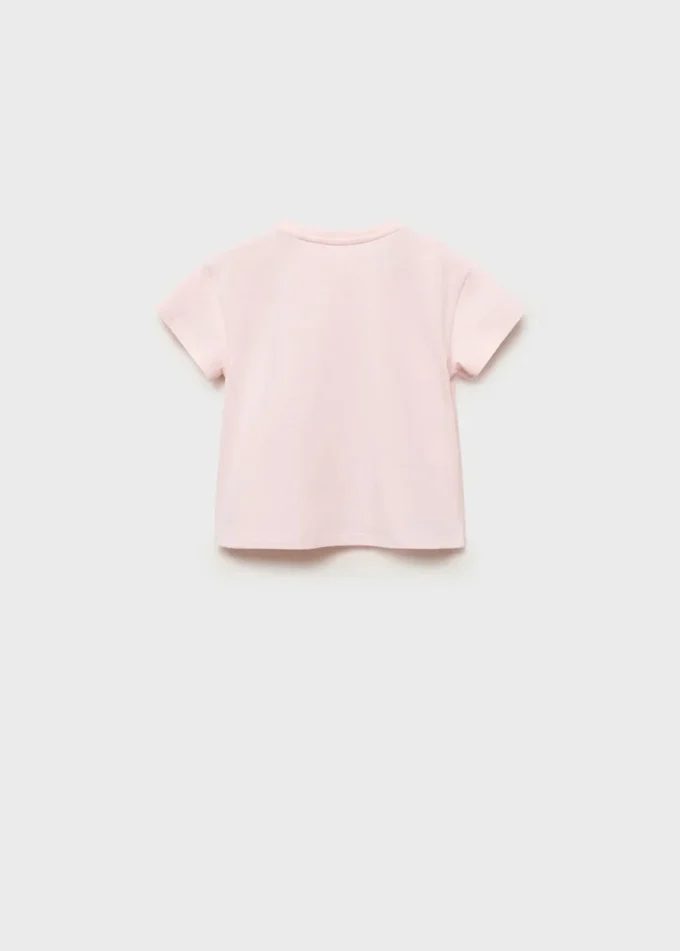 Modré tričko s potiskem Modré tričko s potiskem